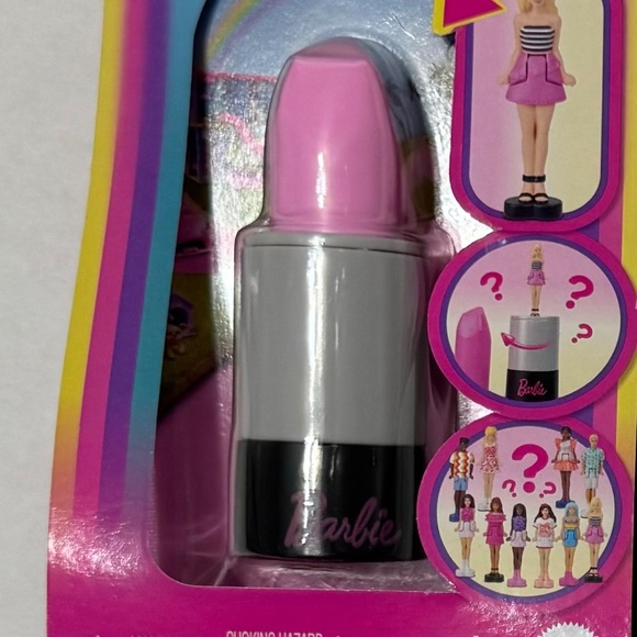 Mini Barbie Land Cutie Reveal + Pink Lipstick Reveal (pretend) + Color Reveal - Picture 6 of 8